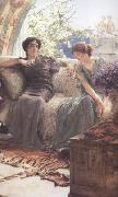 Alma-Tadema, Sir Lawrence Unwelcome Confidence (mk23) oil on canvas